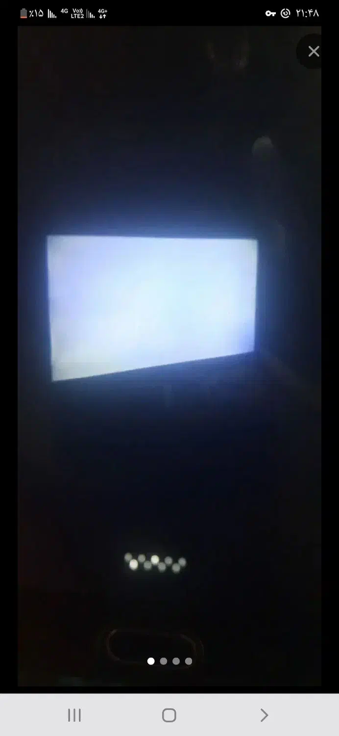 سامسونگ۴۹ضربه خورده|تلویزیون و پروژکتور|خرم‌آباد, |دیوار