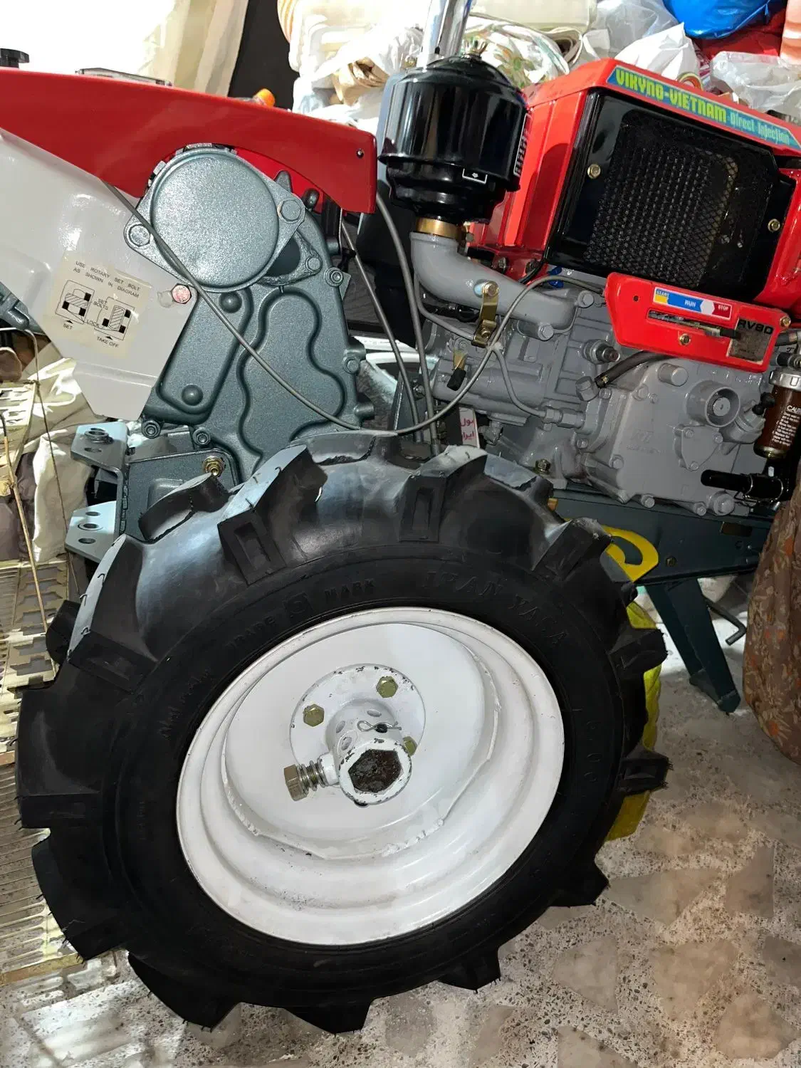 موتور تیلر کوبوتا|ماشینآلات صنعتی|رشت, آب آسیاب|دیوار