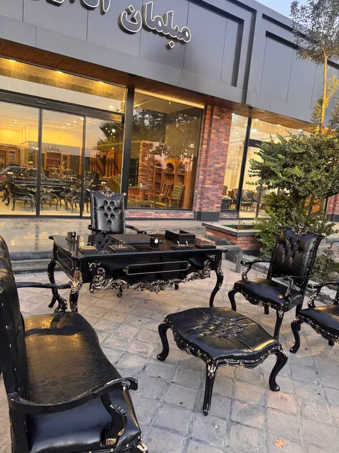 مبلمان اداری کلاسیک اقتصادی مبل برمیدمیزمدیریت چری|دفتر کار|تهران, شهرک شریفی|دیوار