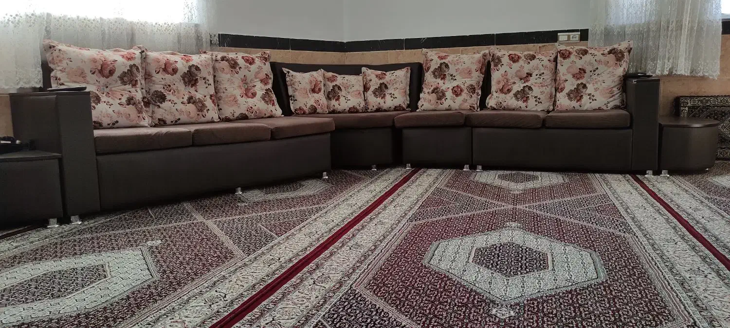 مبل هفت نفره ال|مبلمان خانگی و میز عسلی|سروآباد, |دیوار