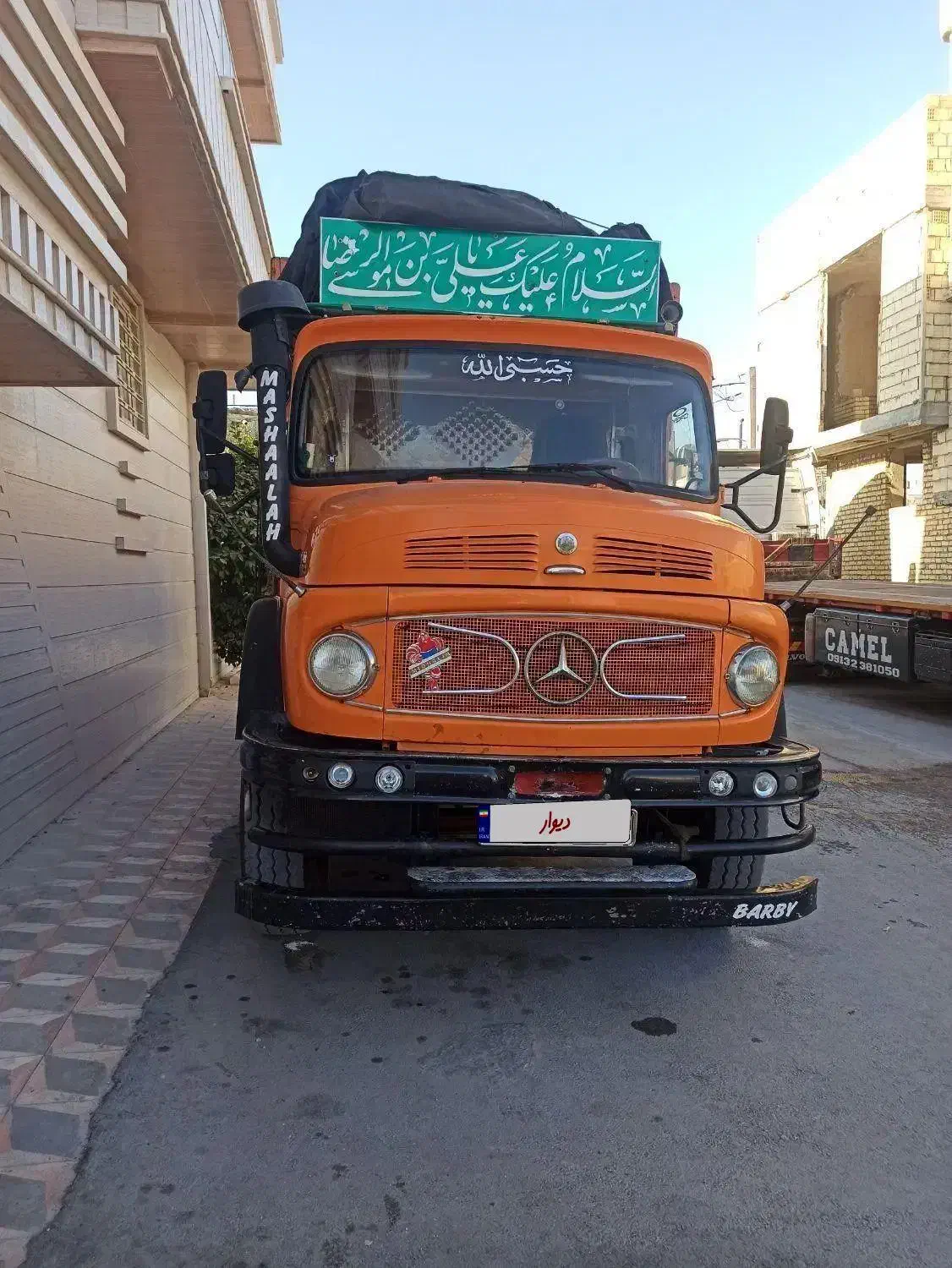 بنز تک باری 1400 موتور قدیم|خودرو سنگین|جهرم, |دیوار