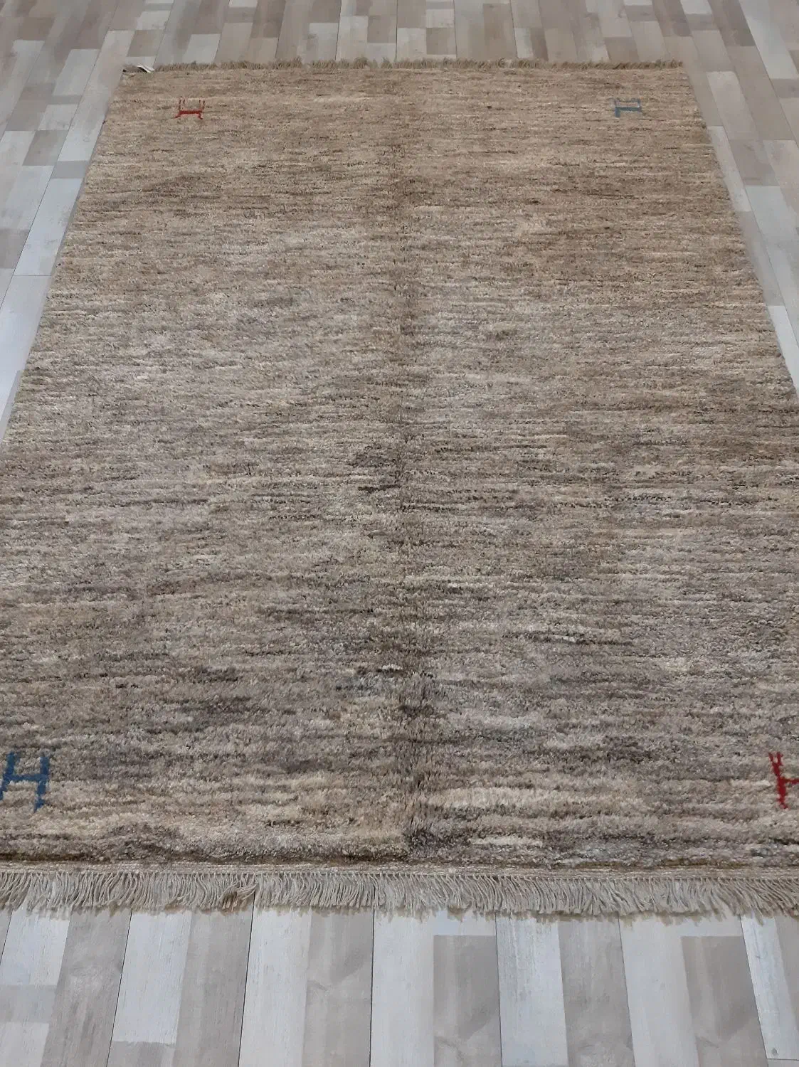 چهار متری گبه شیراز پشم و رنگ طبیعی پرز بلند نرم|گلیم، جاجیم، گبه|تهران, حر|دیوار