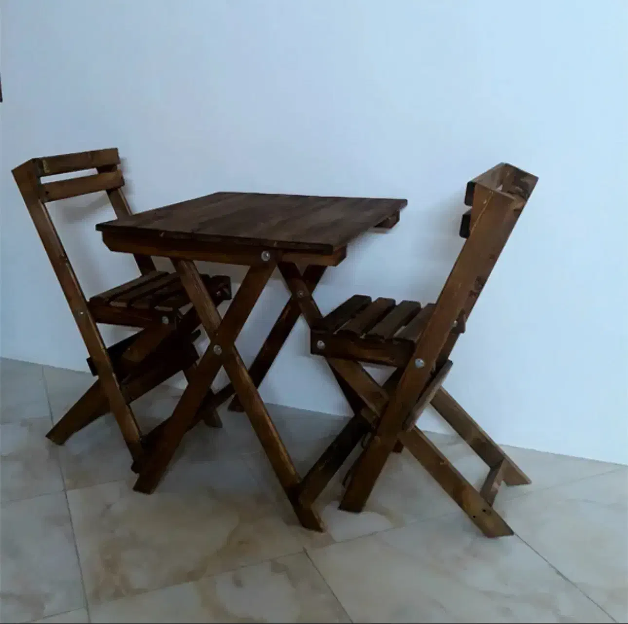 میز و صندلی کافه برتوریا مدل اریان/ تاشو تمام چوبی|صندلی و نیمکت|تهران, یافت آباد جنوبی|دیوار