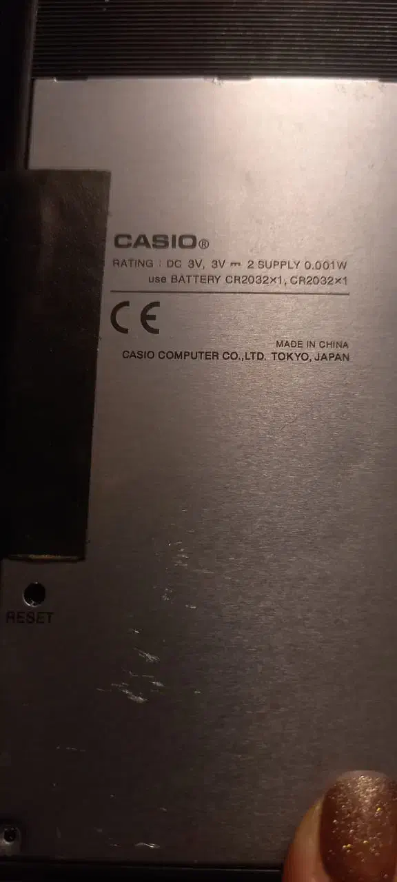 ماشین حساب مهندسی کاسیو ۴۵۰۰|لوازم التحریر|ارومیه, |دیوار