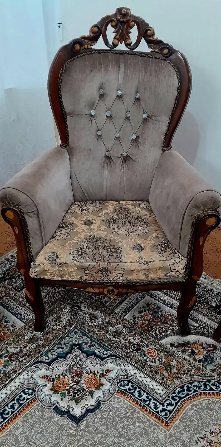 مبل ۹ نفره|مبلمان خانگی و میز عسلی|خمینی‌شهر, |دیوار