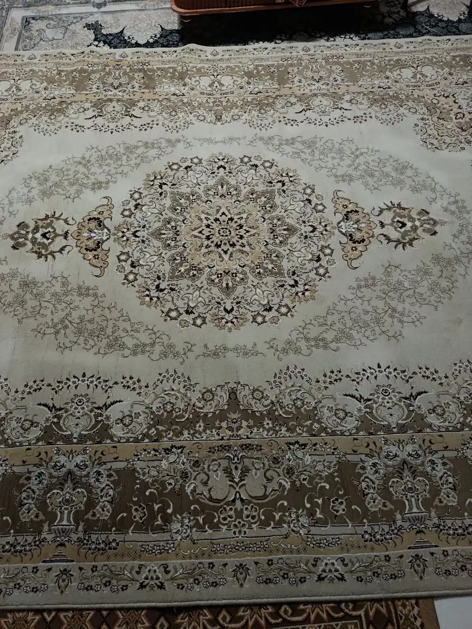 فرش ۹ متری سالم بدون پوسیدگی|فرش|سیاهکل, |دیوار