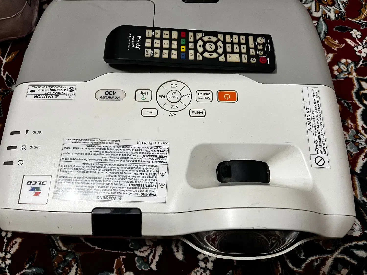 دستگاه ویدیو‌پرژکتور|تلویزیون و پروژکتور|بهشهر, |دیوار