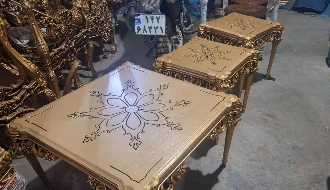 جلو مبلی سلطنتی|مبلمان خانگی و میز عسلی|یزد, |دیوار