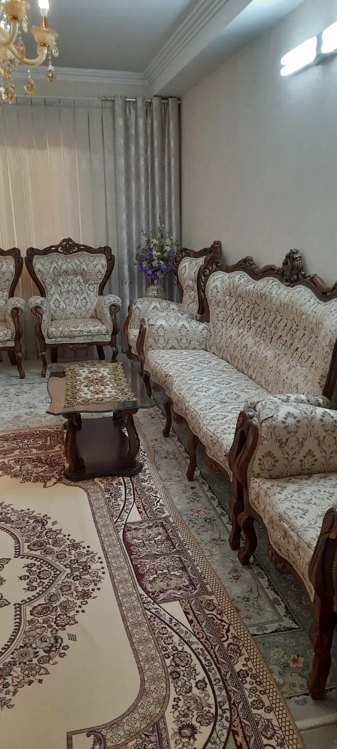 مبل استیل ۹ نفره|مبلمان خانگی و میز عسلی|تهران, فلاح|دیوار