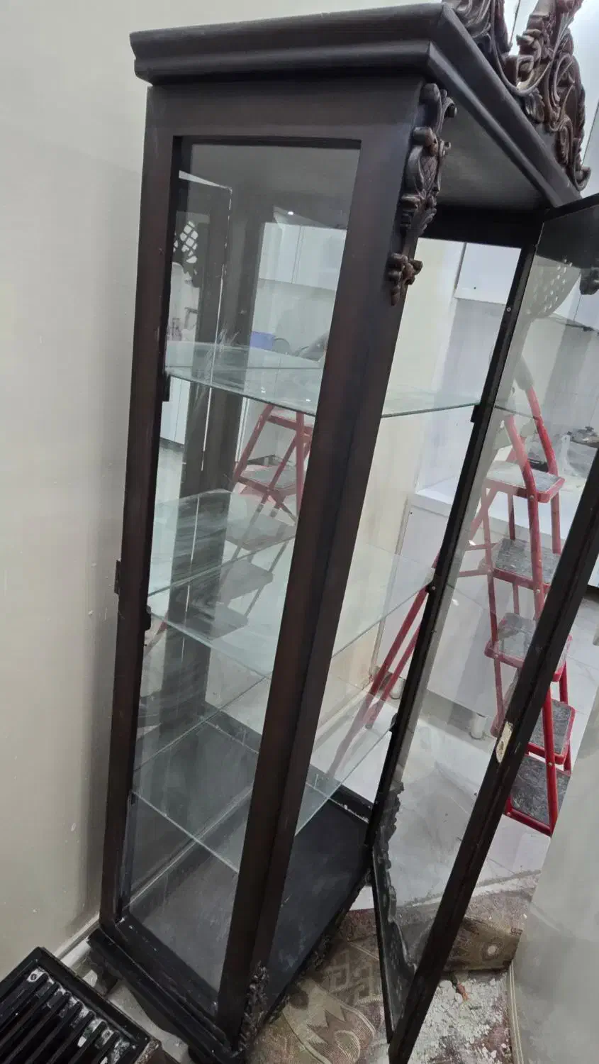 بوفه ۳طبقه چوبی|بوفه، ویترین، کنسول|ملارد, |دیوار