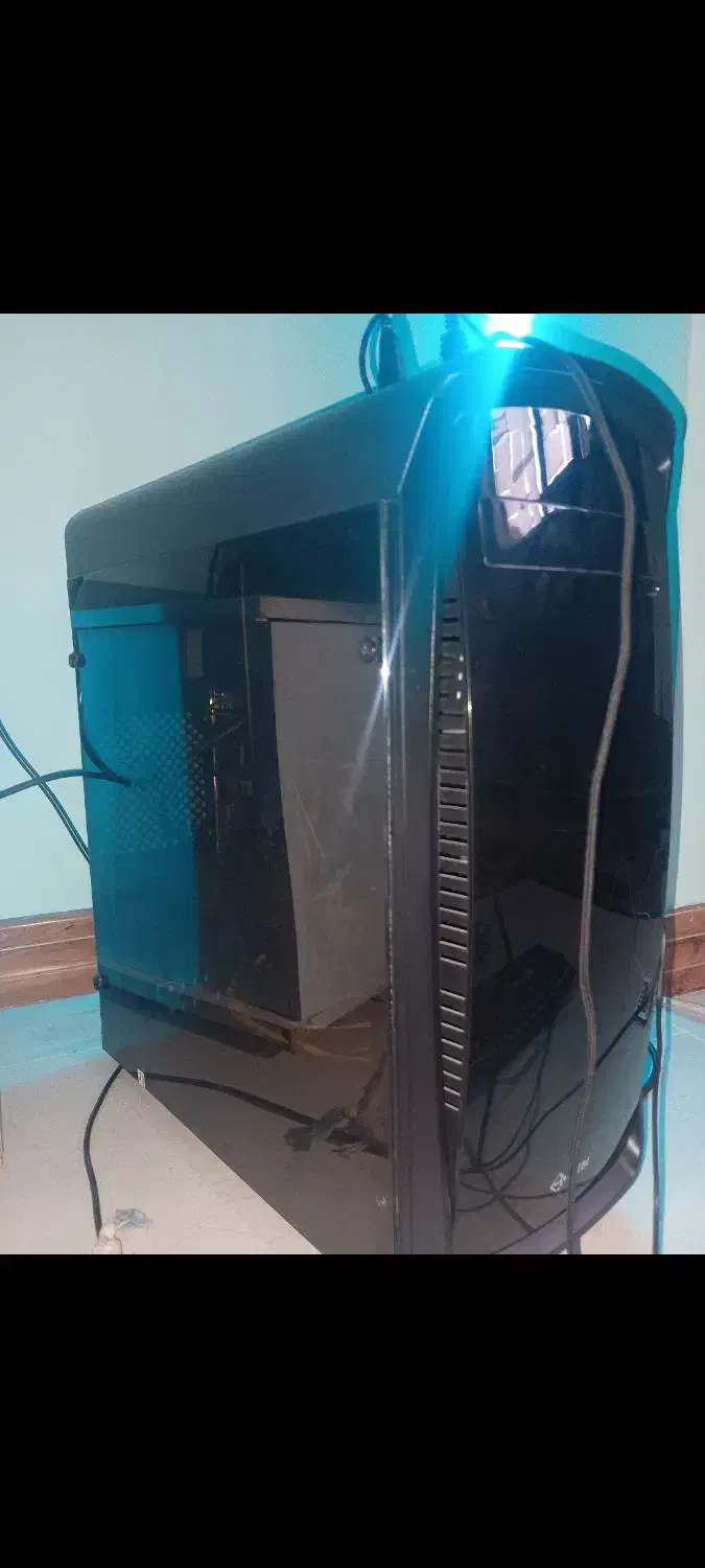 کیس گیمینگ قوی با لوازم /معاوضه|رایانه رومیزی|یزد, |دیوار