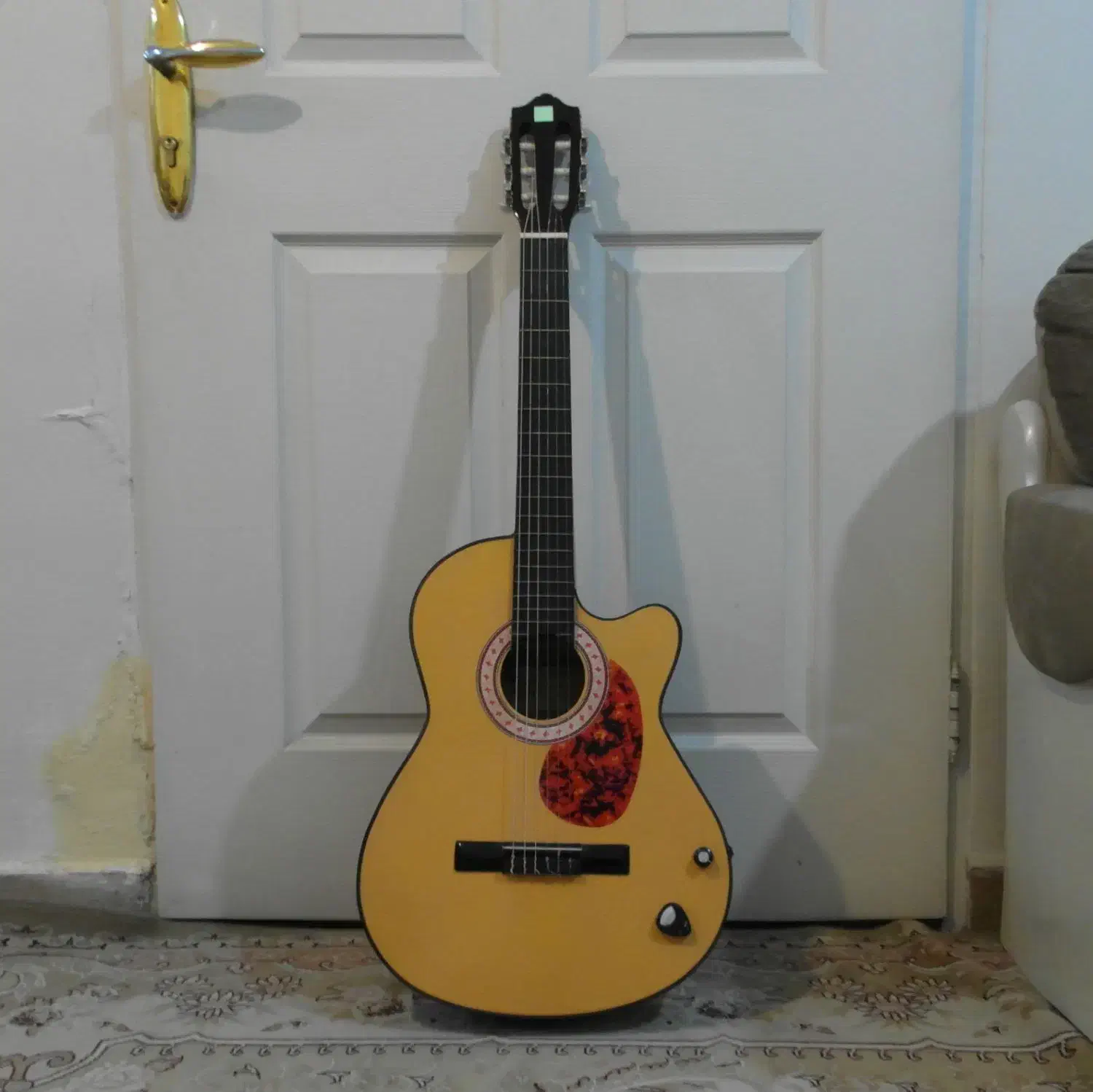 گیتار کلاسیک دیاموند شیپ کاتوی پیکاپ دار|گیتار، بیس، امپلیفایر|تهران, پرستار|دیوار