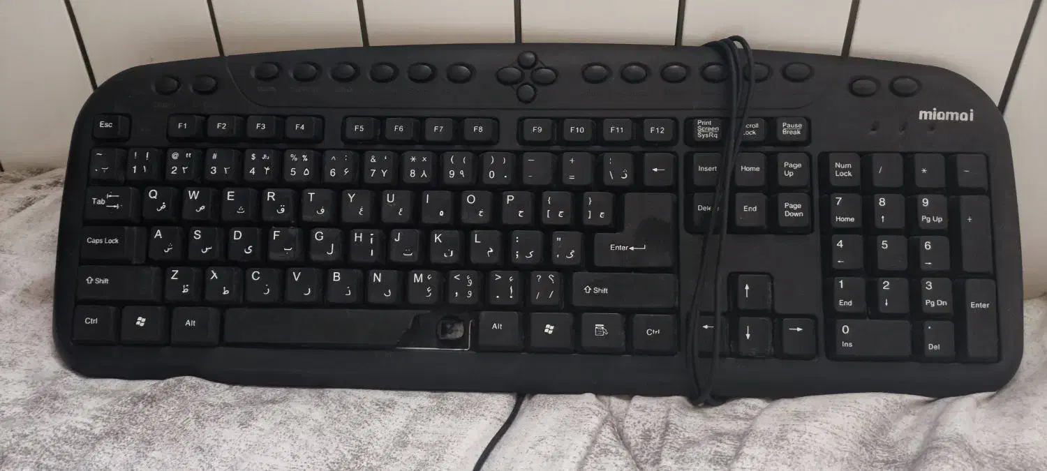 کیبورد Miamai|قطعات و لوازم جانبی رایانه|سبزوار, توحیدشهر|دیوار