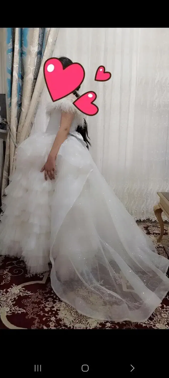 لباس مجلسی یکبار پوشیده شده نو نو|لباس|سهند, |دیوار