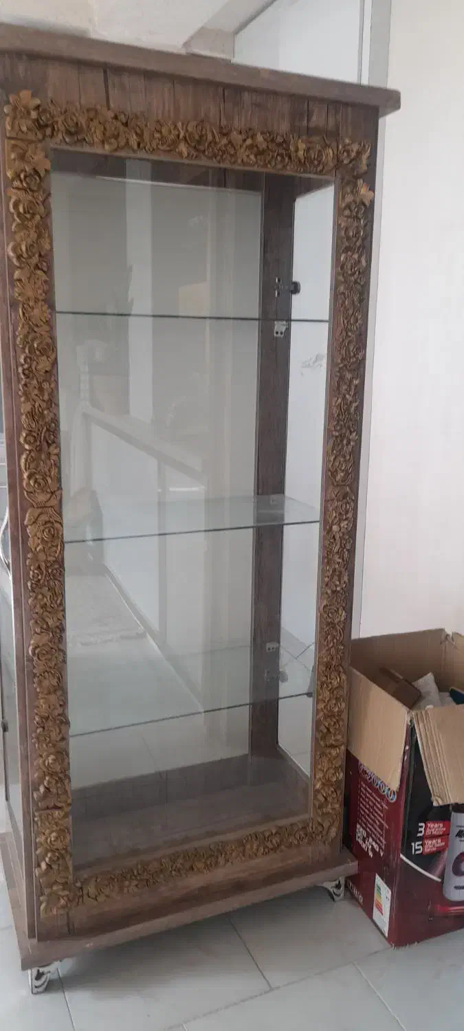 گنجه تزیینی|بوفه، ویترین، کنسول|گلبهار, شهر جدید گلبهار|دیوار