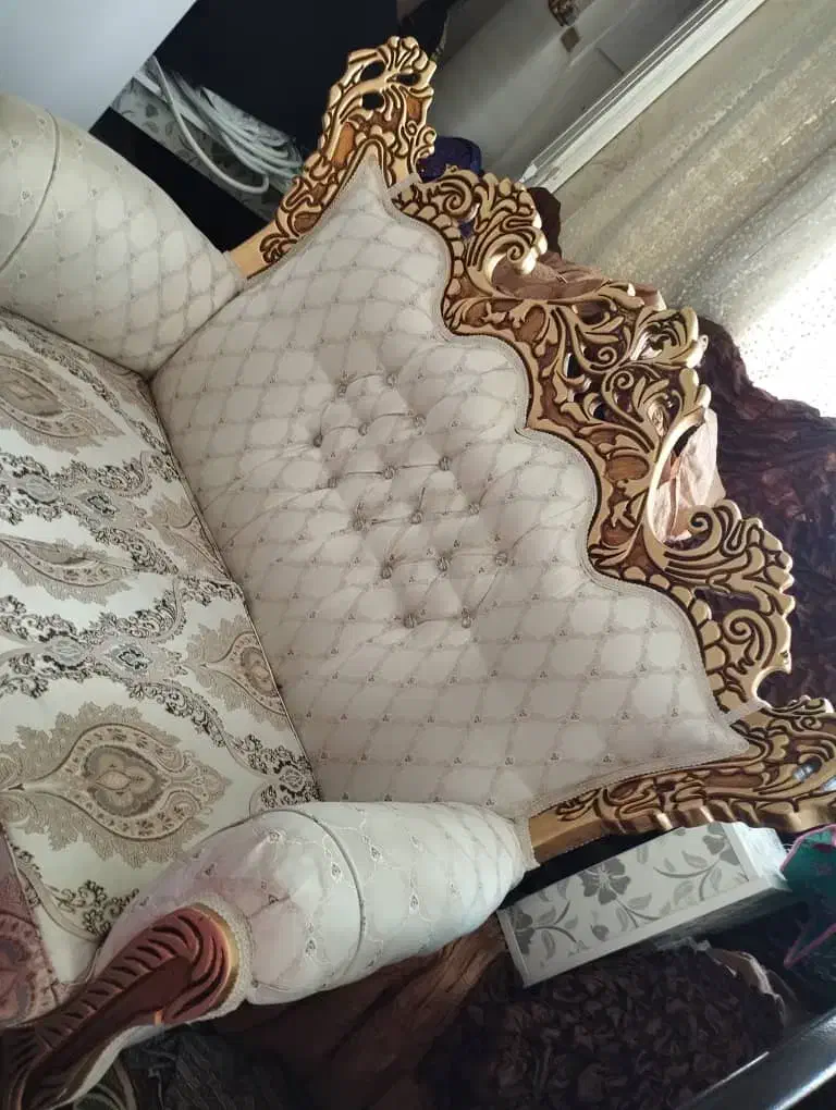 مبل سلطنتی 7نفره نو|مبلمان خانگی و میز عسلی|سراب, |دیوار