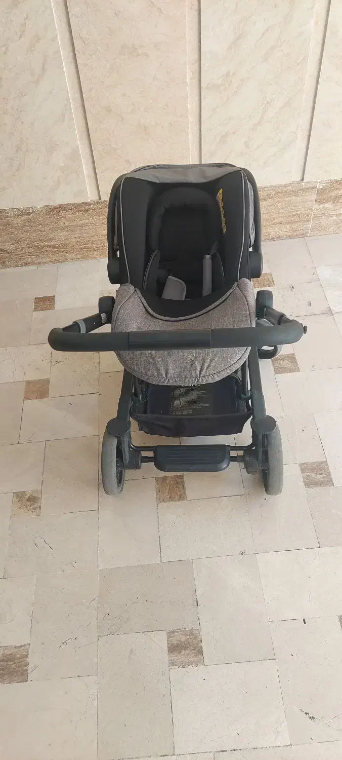 ست کامل کالسکه و کریر evenflo|کالسکه و لوازم جانبی|تهران, فردوس|دیوار