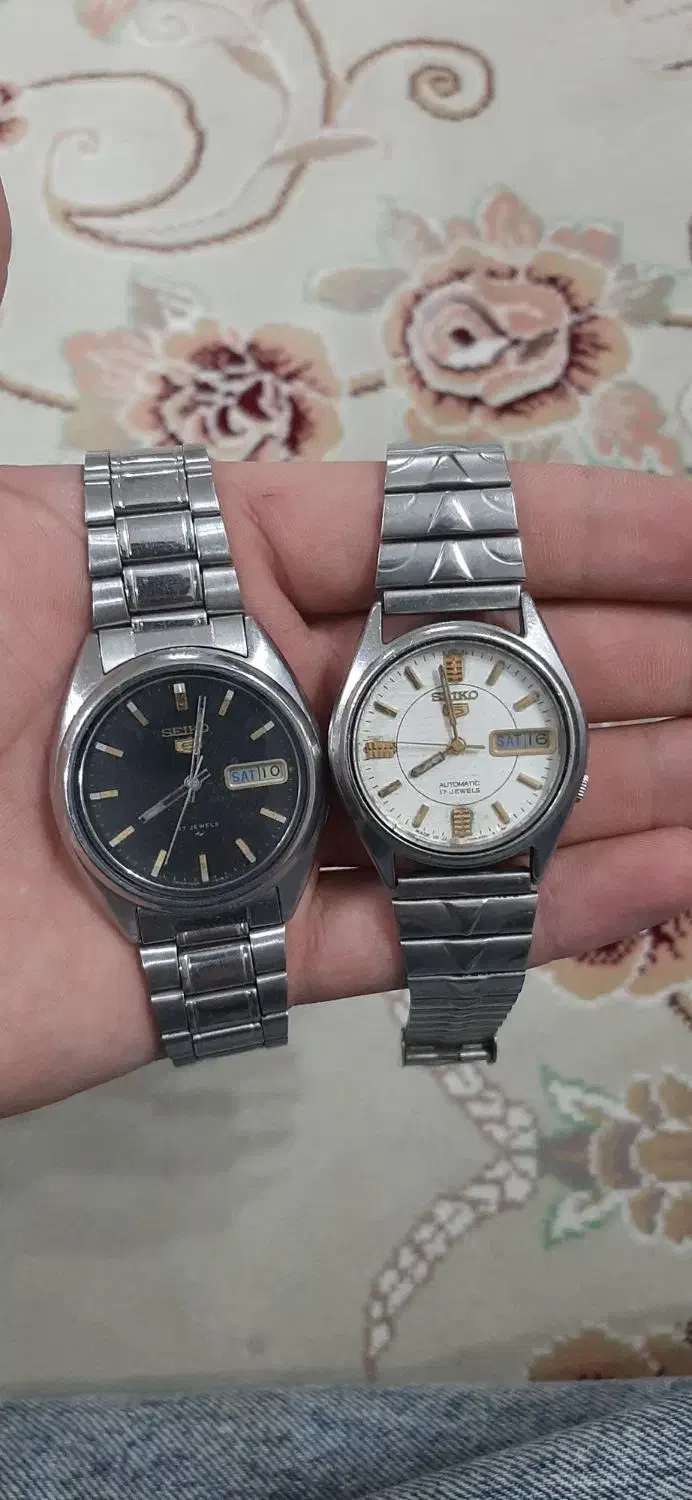 ساعت اتوماتیک سیکو پنج قدیمی|ساعت|پاکدشت, حصار امیر|دیوار