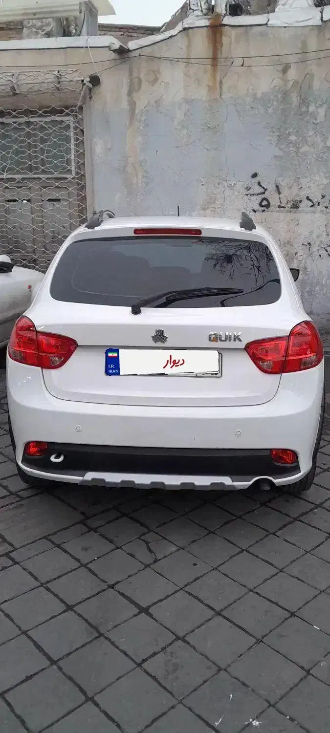 کوییک 1401 سفید|خودرو سواری و وانت|تبریز, |دیوار