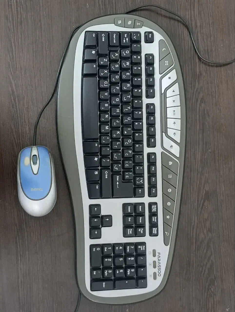 کیبورد و موس سالم|قطعات و لوازم جانبی رایانه|خرمآباد, |دیوار