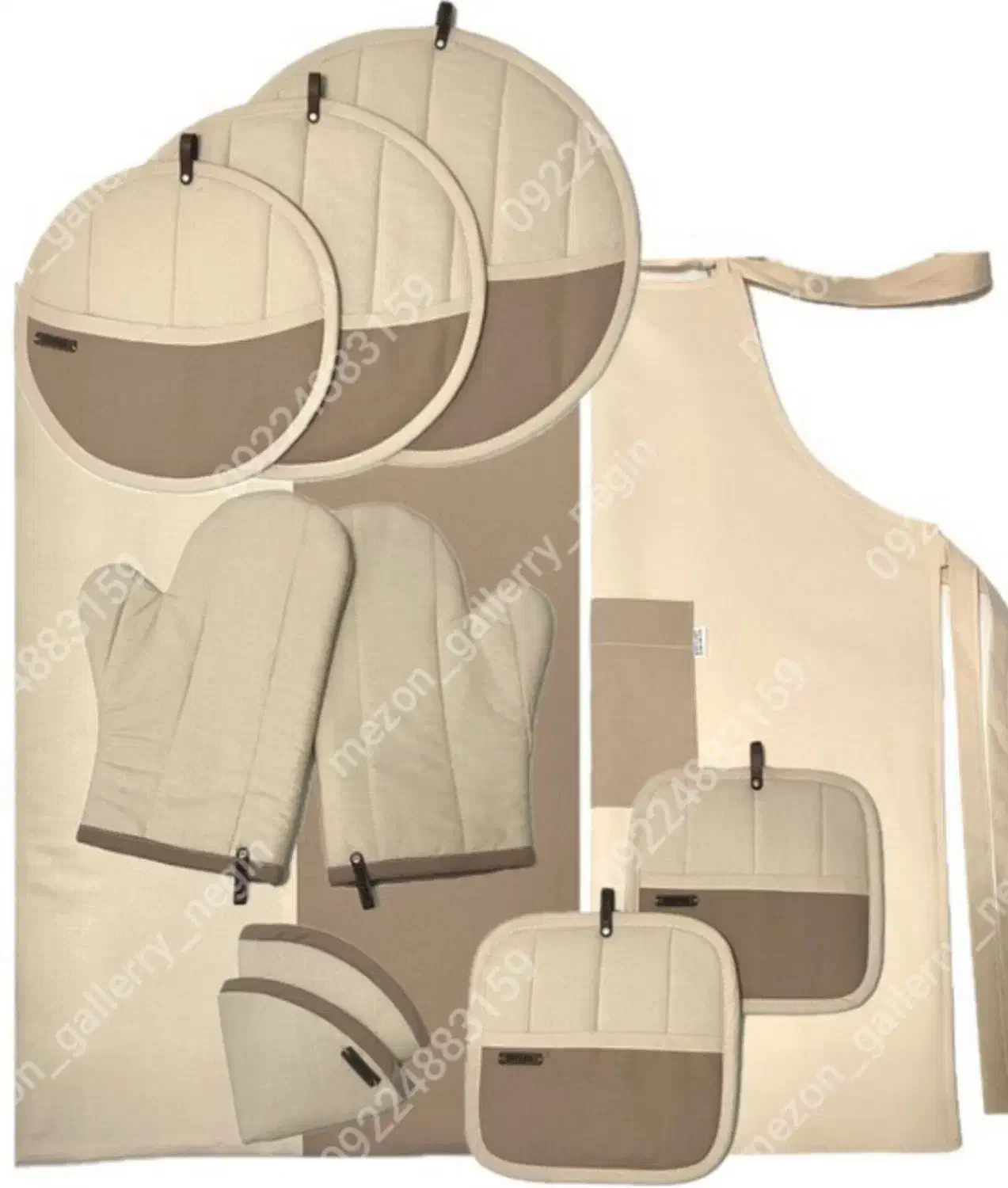 ست دمکنی آشپزخانه ۱۱ پارچه|سفره، حوله، دستمال آشپزخانه|اندیشه, اندیشه فاز ۳|دیوار