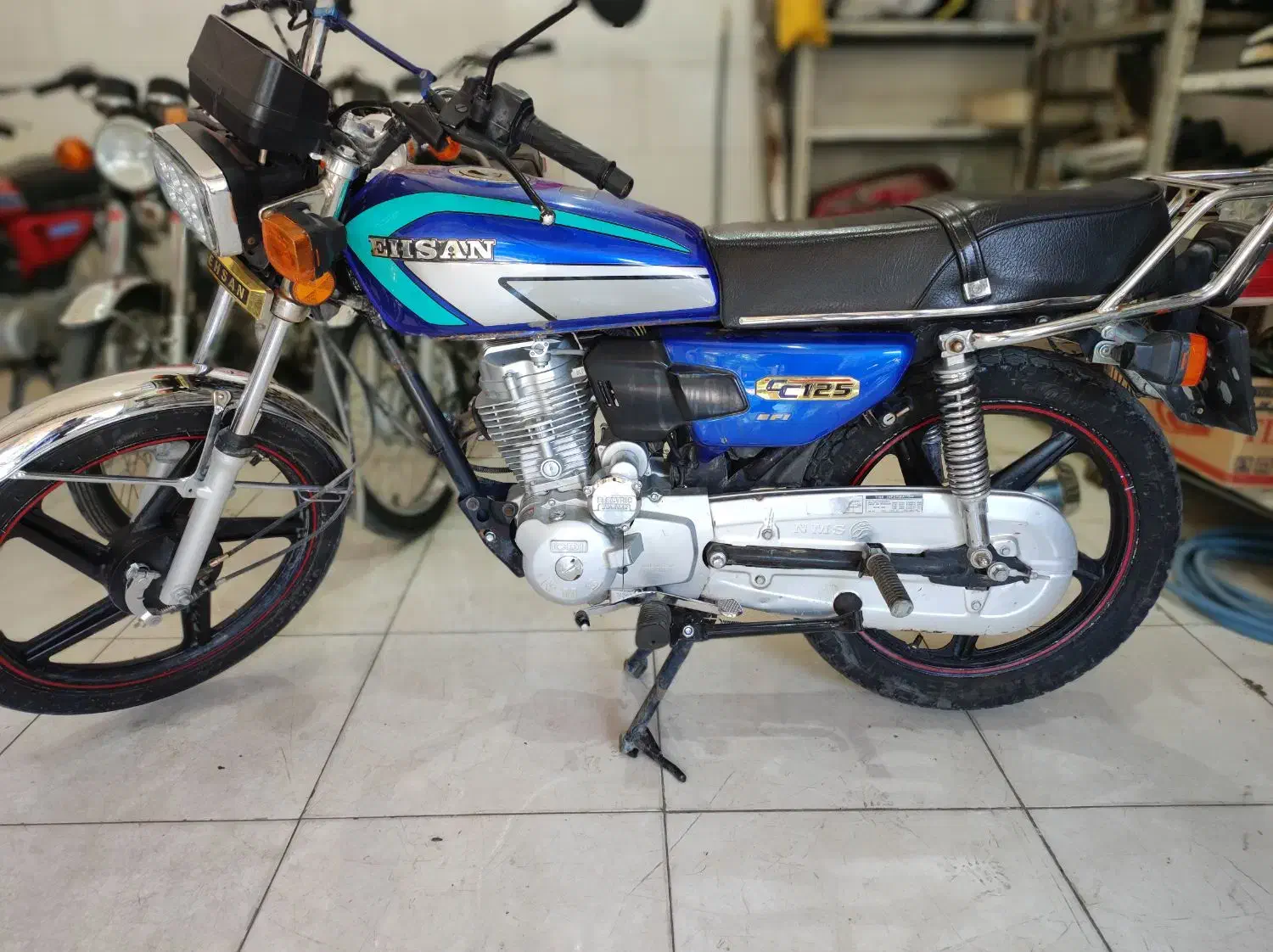 موتور احسان مدل 97استارتی|موتورسیکلت|لار, |دیوار