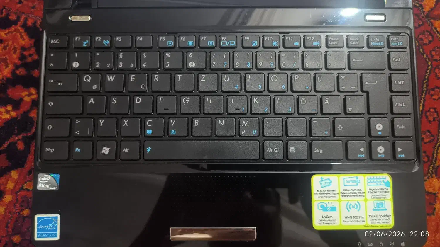 مینی لپتاپ ایسوس Asus eePC|رایانه همراه|تهران, فردوس|دیوار