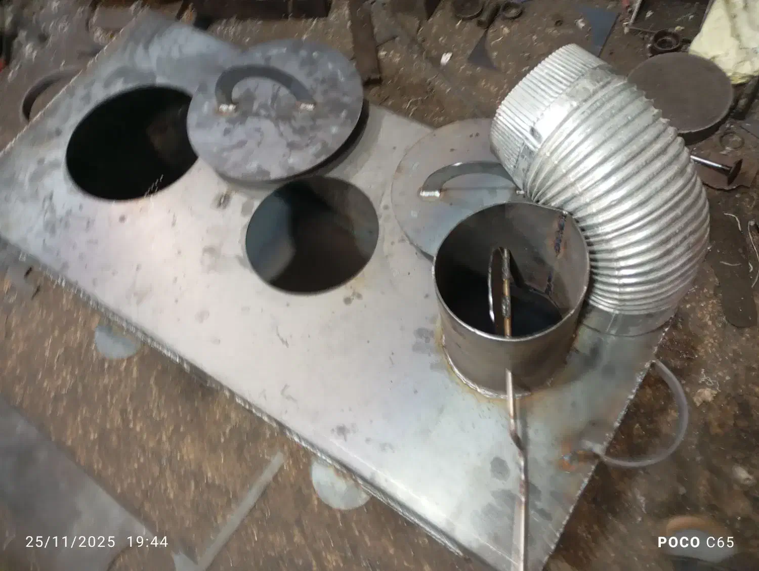 بخاری هیزمی سه کاره ورق ۲ میل|بخاری، هیتر، شومینه|ابهر, |دیوار