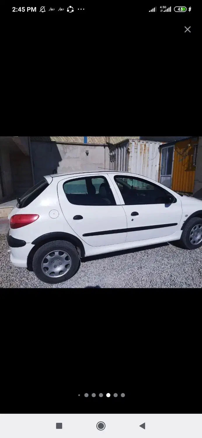 پژو 206 تیپ 2 مدل 90 بی رنگ|خودرو سواری و وانت|سمنان, |دیوار