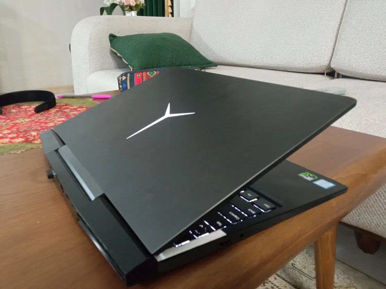 لبتاپ حرفه ای گیمینگ  intel i7H Gtx1060 6gb|رایانه همراه|مشهد, الهیه|دیوار