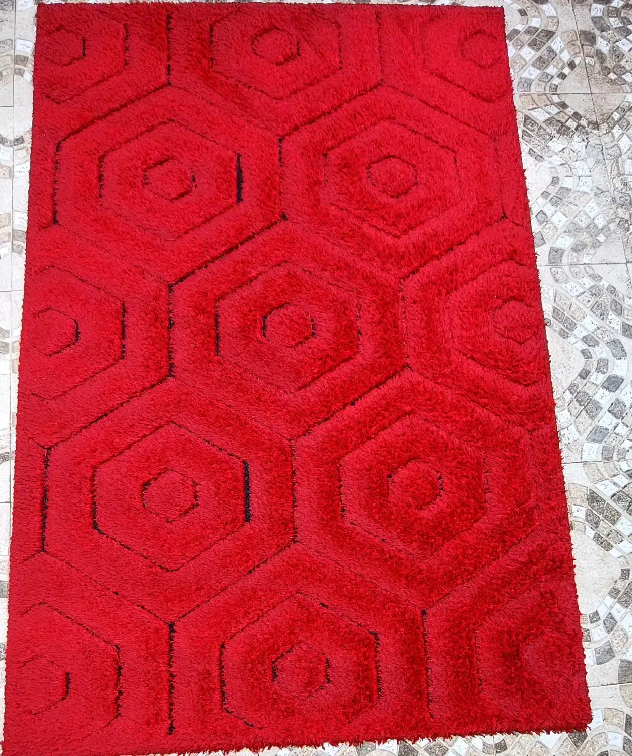 فرش شگی|فرش|قائم‌شهر, |دیوار