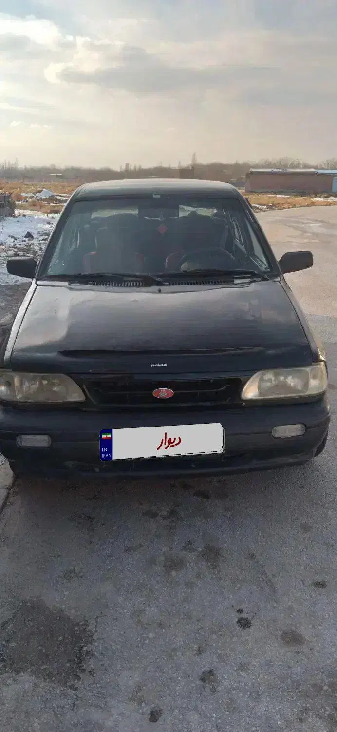 پراید مشکی|خودرو سواری و وانت|بناب, |دیوار