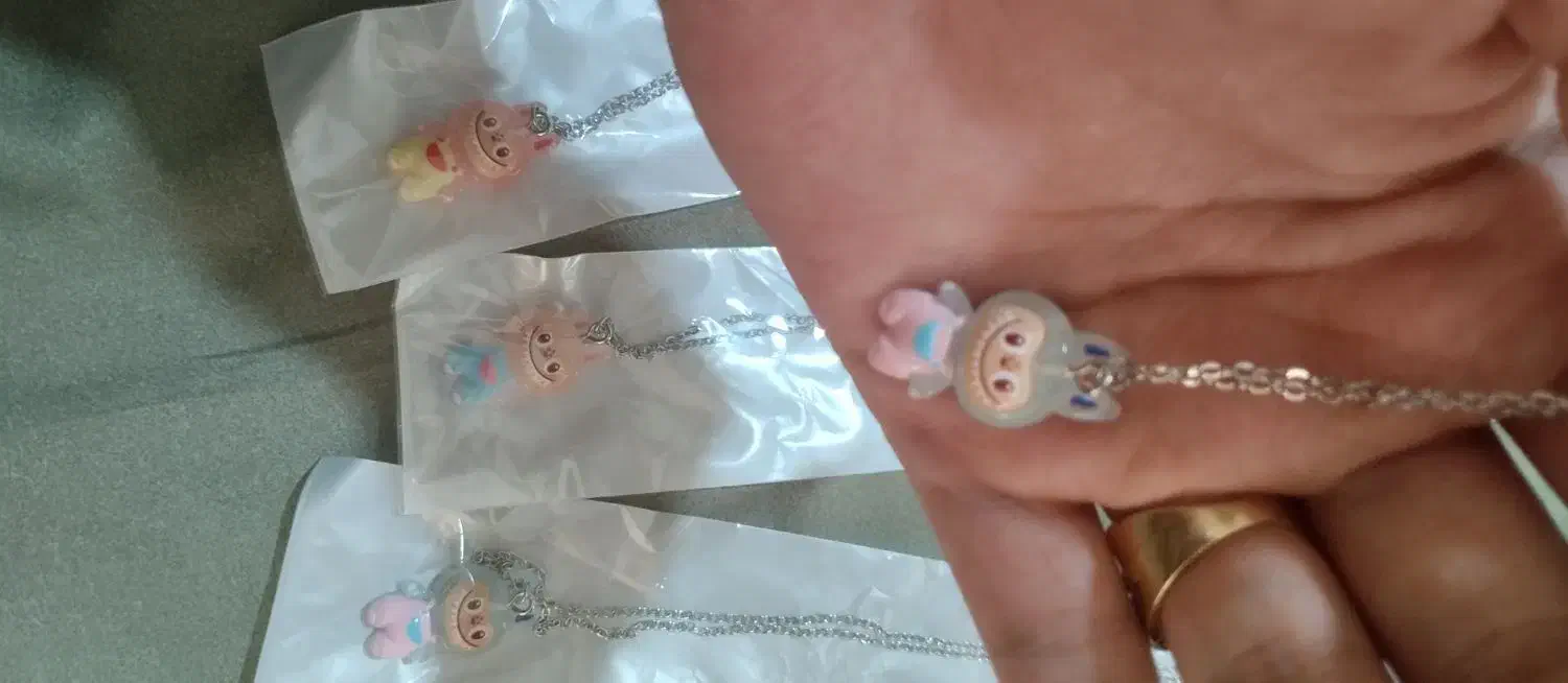 گردنبندهای طرح لبوبو شب تاب|بدلیجات|کرمان, |دیوار