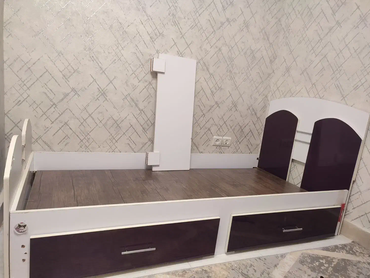 تخت نوجوان  85/180|تخت و سرویس خواب|قدس, شهر‌قدس|دیوار