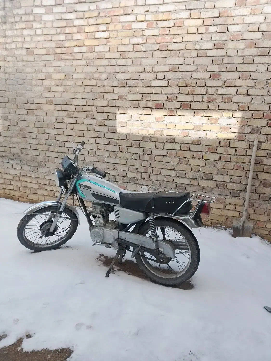هندا125مزایده|موتورسیکلت|قروه, |دیوار