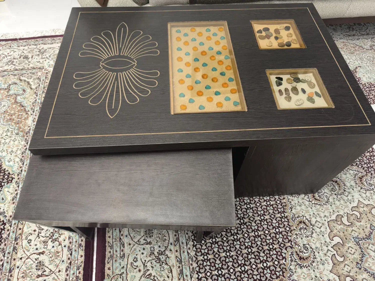 میز جلو مبلی|مبلمان خانگی و میز عسلی|سلماس, |دیوار