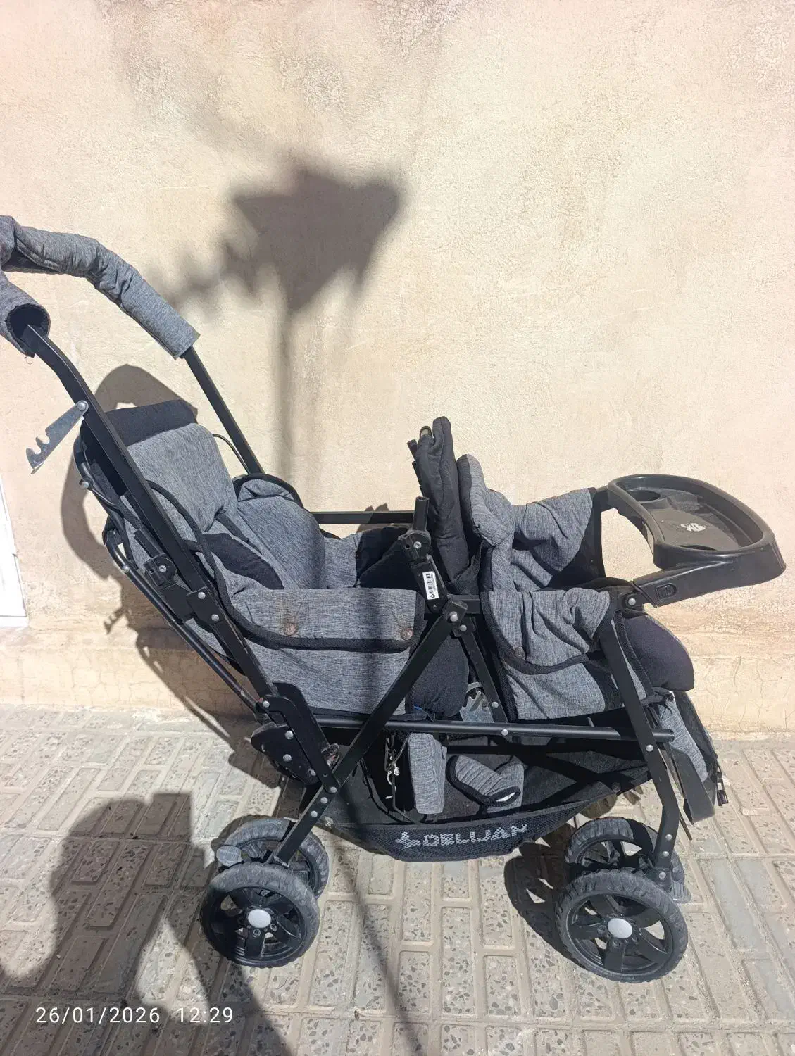 کالسکه دو قلو|کالسکه و لوازم جانبی|ایلام, |دیوار