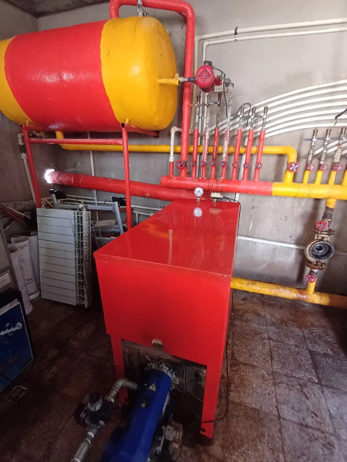 شوفاژ خانه موتورخانه|خدمات پیشه و مهارت|قم, انسجام|دیوار