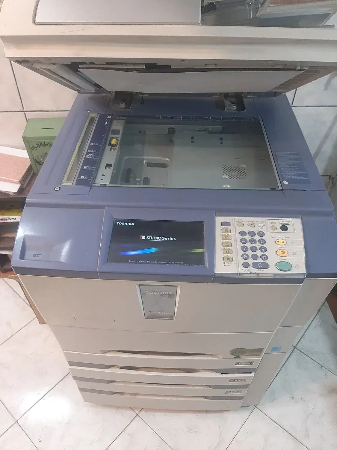 دستگاه کپی توشیبا ۵۵۶|پرینتر، اسکنر، کپی، فکس|تبریز, |دیوار