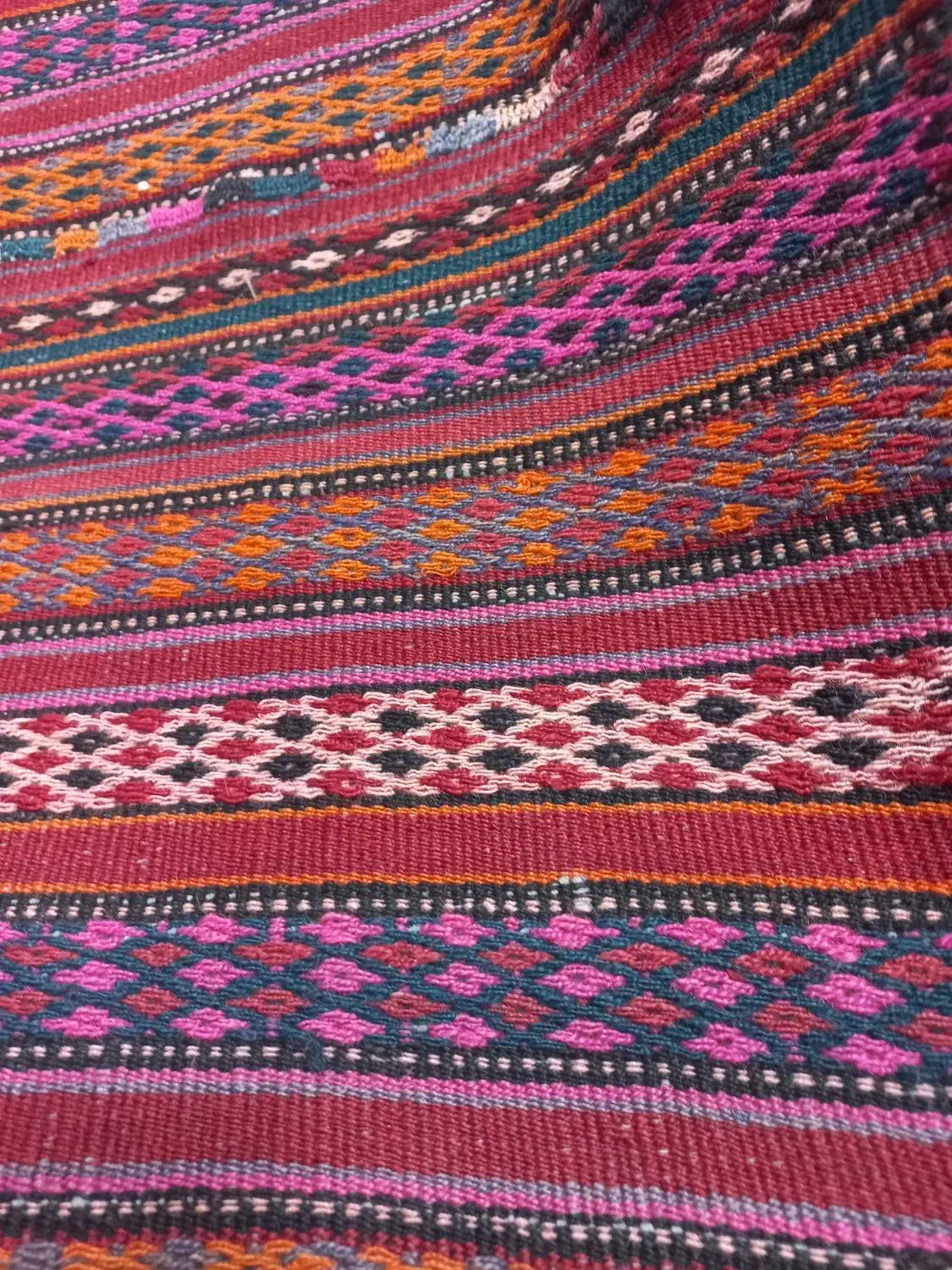 جاجیم پشمی|گلیم، جاجیم، گبه|قم, پردیسان|دیوار