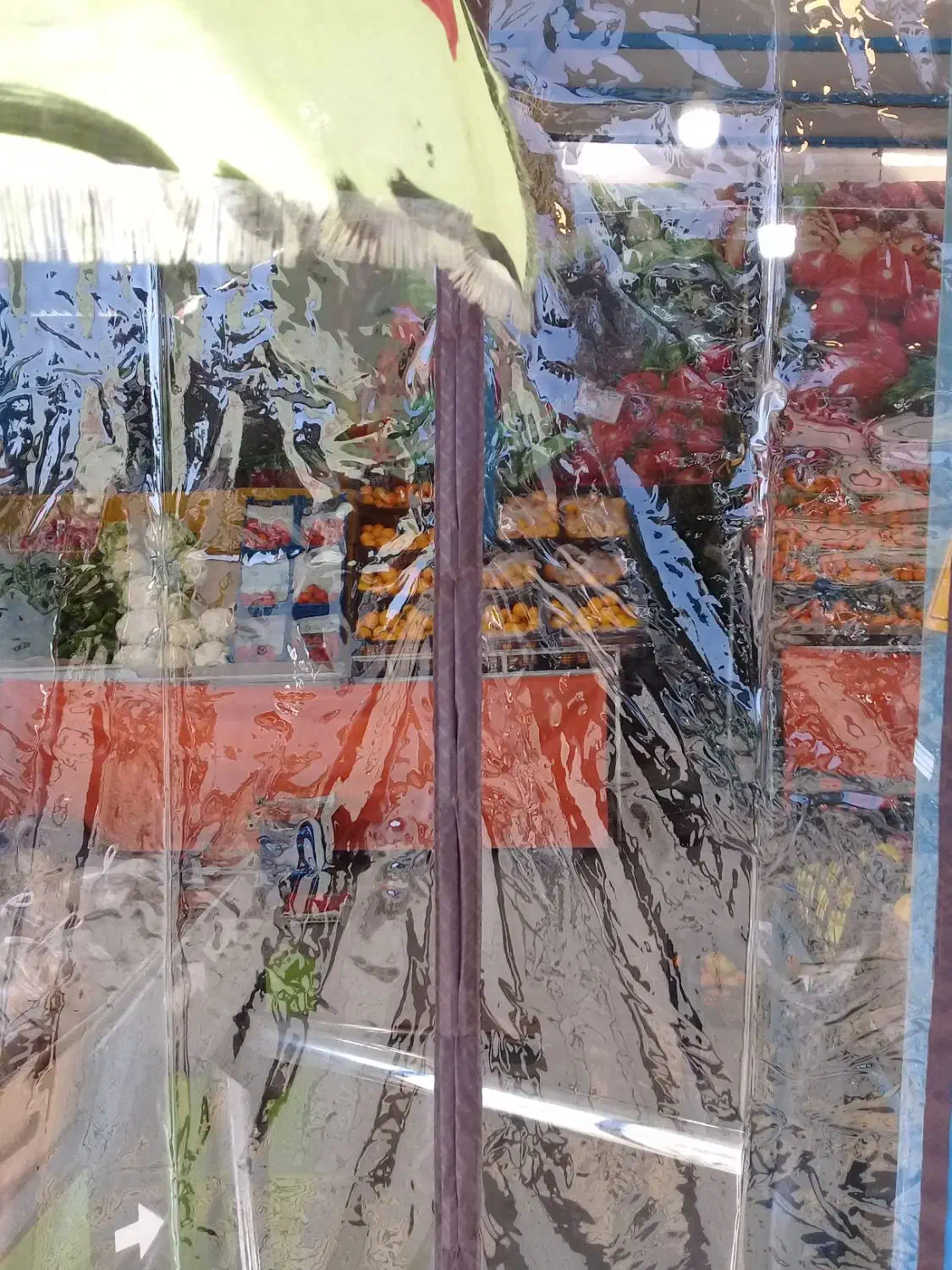 پرده نایلونی مغناطیسی مگنتی آهنربایی پلاستیکی|پرده، رانر، رومیزی|کرمان, |دیوار