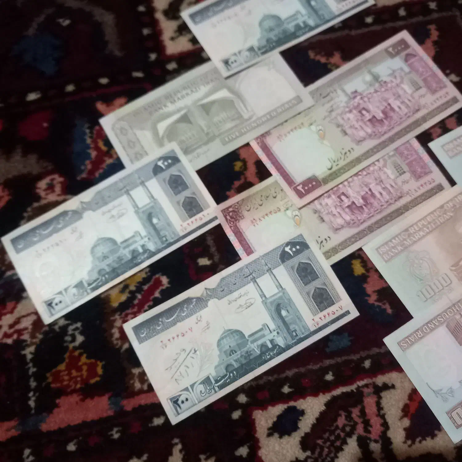 اسکناس قدیمی خشک|کلکسیون سکه، تمبر، اسکناس|شهرکرد, |دیوار