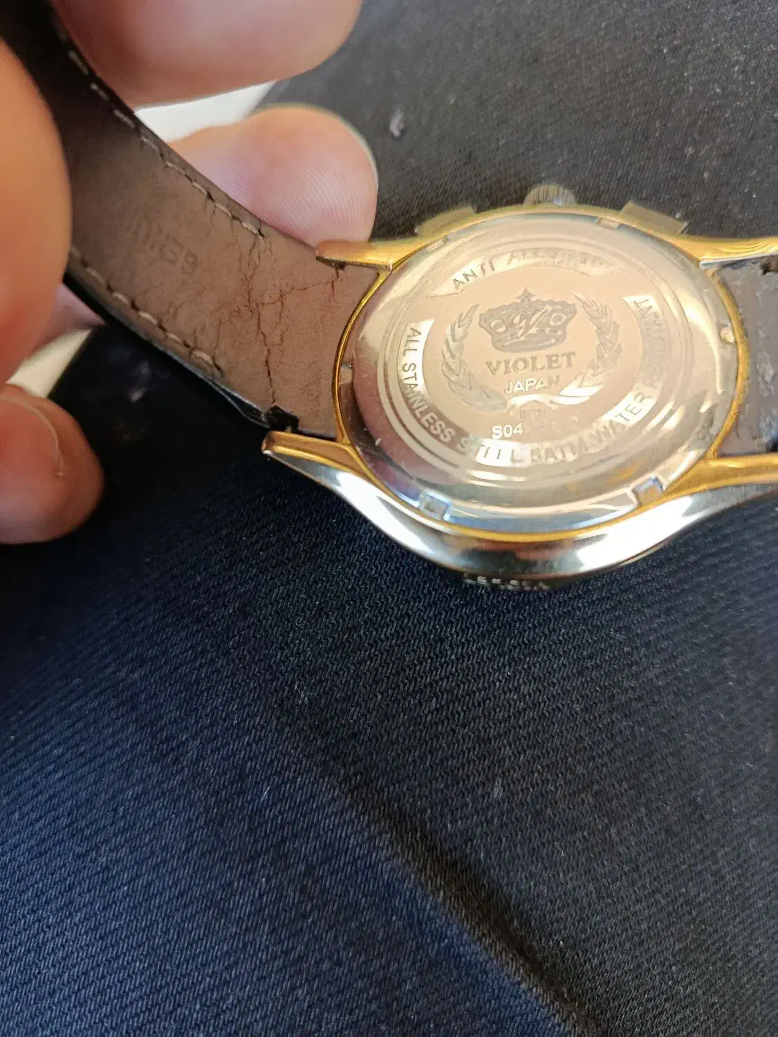 ساعت مچی اصل ژاپن سه موتوره VIOLET|ساعت|تبریز, |دیوار