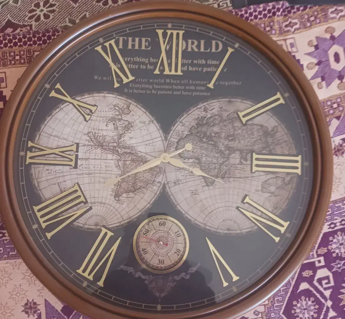 ساعت|ساعت دیواری و تزئینی|پیر بکران, |دیوار