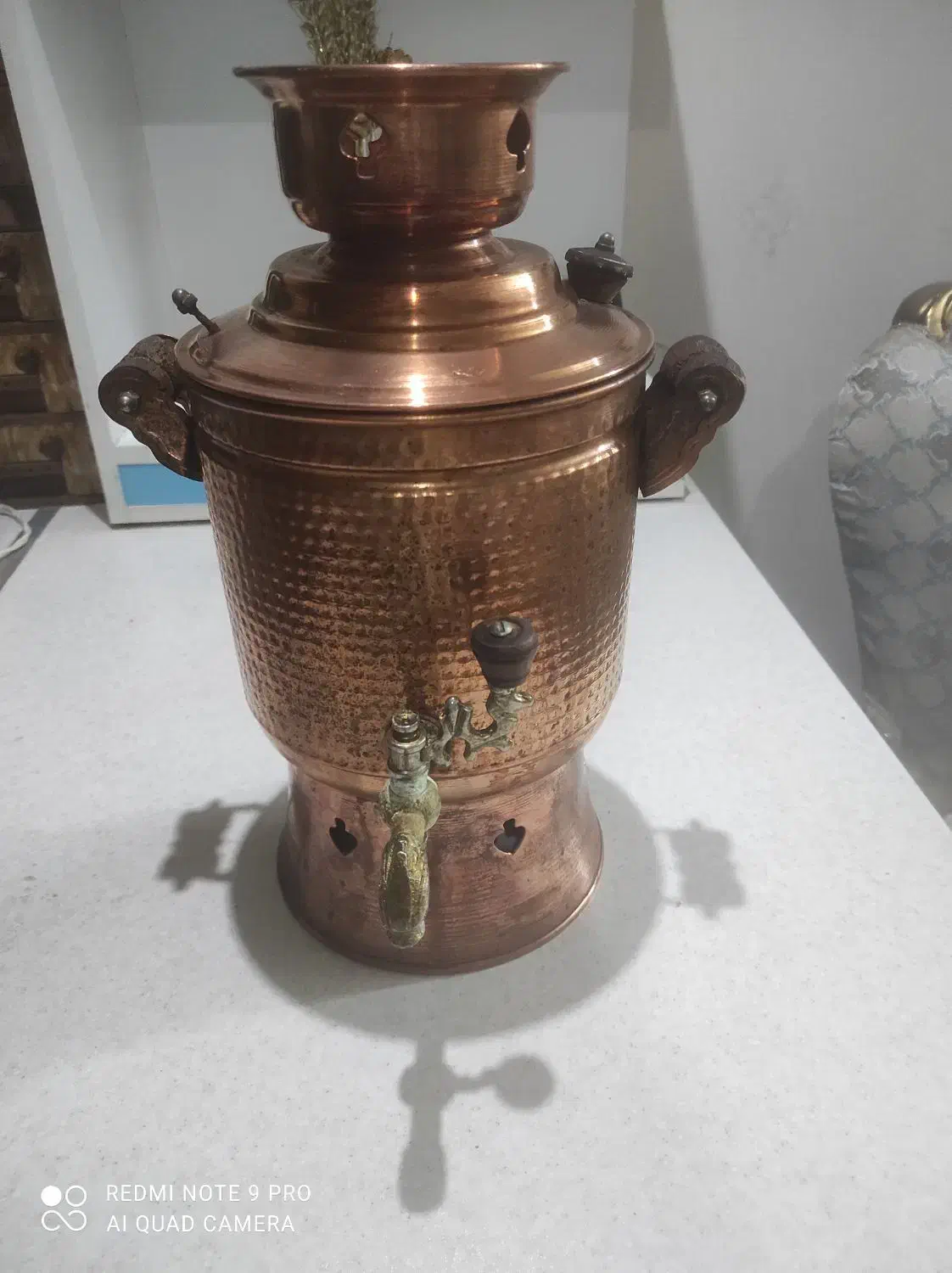 کتری مسی|قوری، کتری، قهوه‌ساز دستی|تهران, شهرک فردوس (حسینی)|دیوار