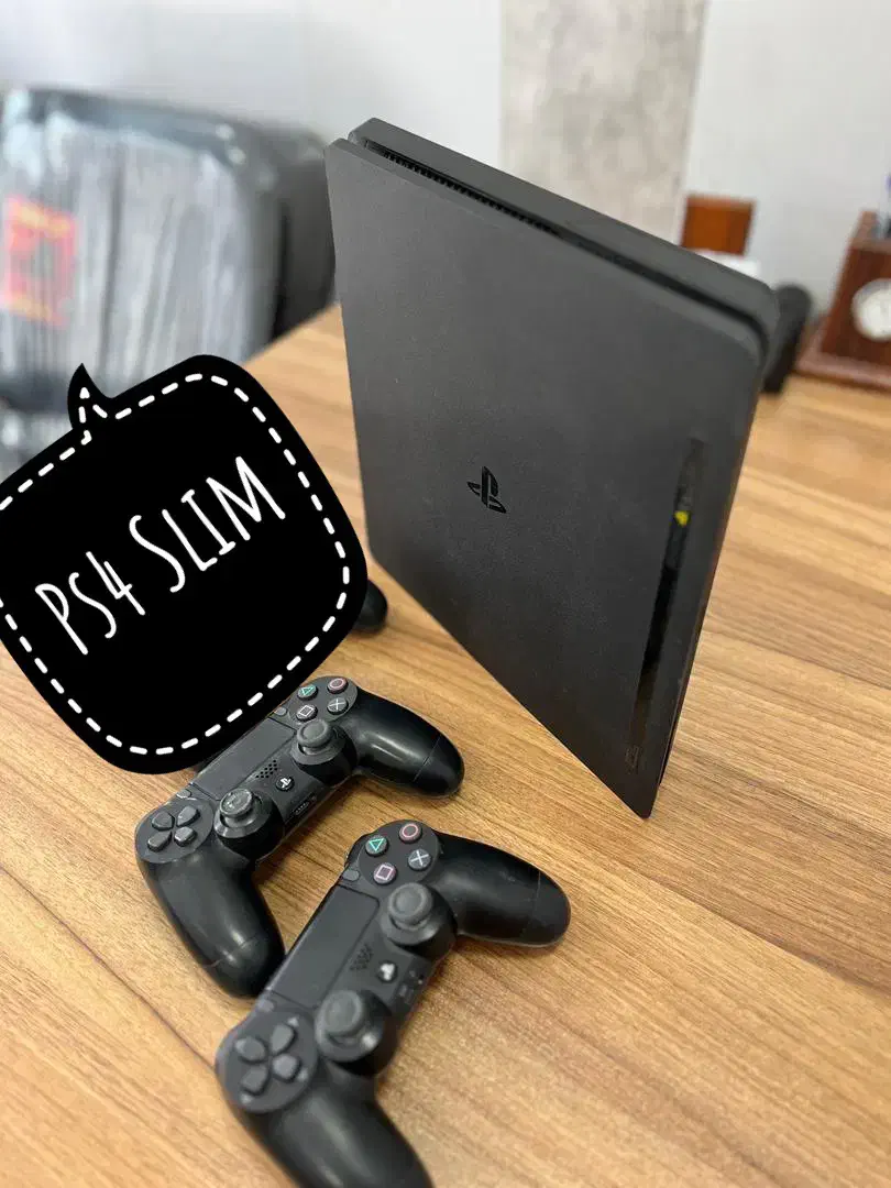فروش PS 4 slim پی اس ۴ تسلیم|کنسول، بازی ویدئویی و آنلاین|قرچک, باقرآباد|دیوار