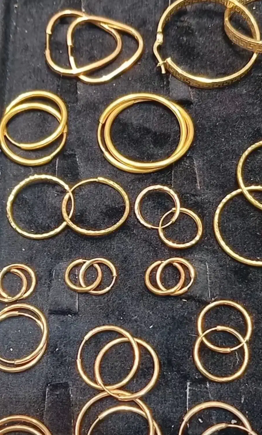 گوشواره حلقه ای طلا کودک و دخترانه|جواهرات|ارومیه, |دیوار