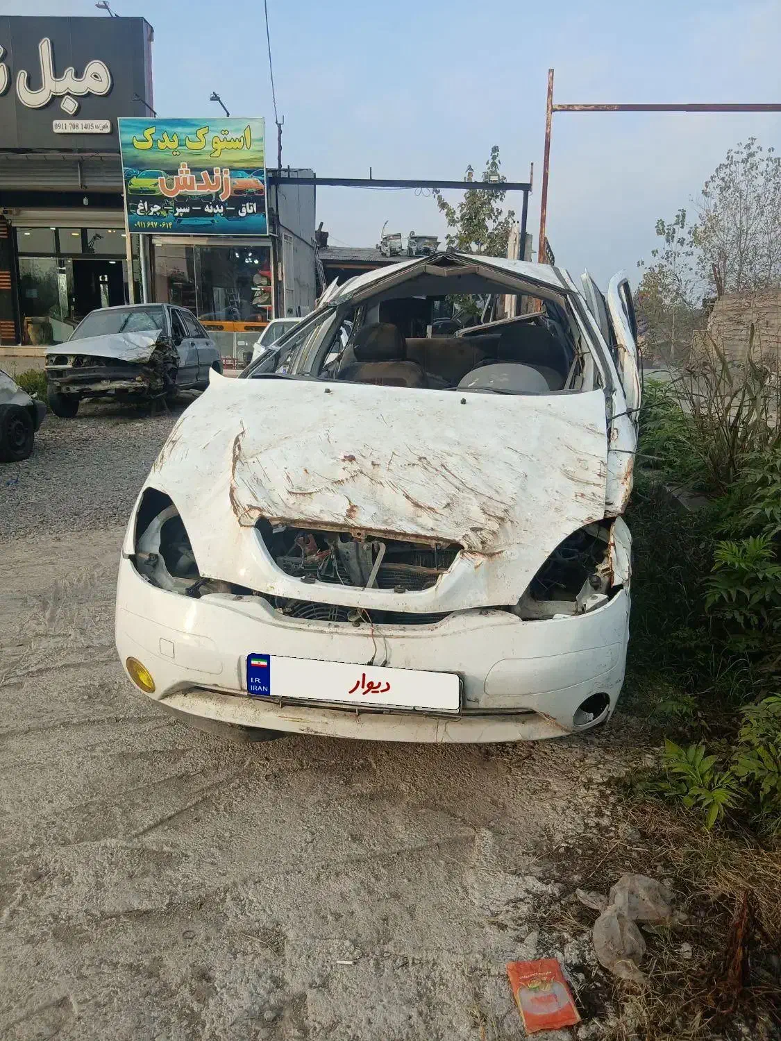 تیبا تصادفی ۹۶|خودرو سواری و وانت|کوچصفهان, |دیوار