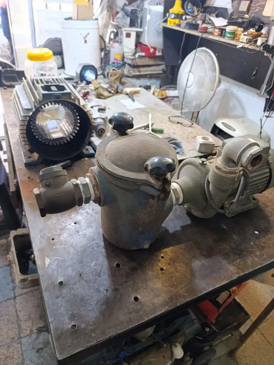 موتور پمپ ایتالیایی SAER|ماشین‌آلات صنعتی|اصفهان, نقش جهان|دیوار