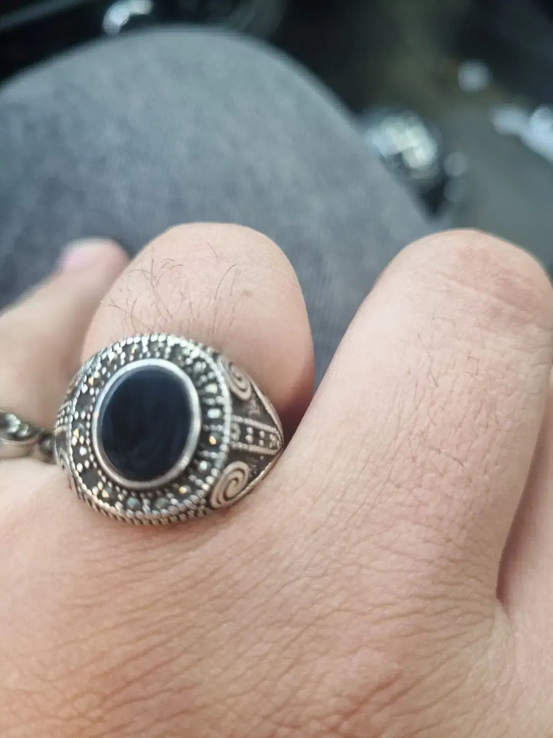 انگشتر سنگ و رکاب اصلی شماره دار|بدلیجات|اسلام‌شهر, شهرک واوان|دیوار